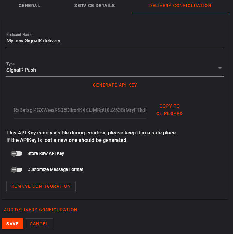 SignalR new code
